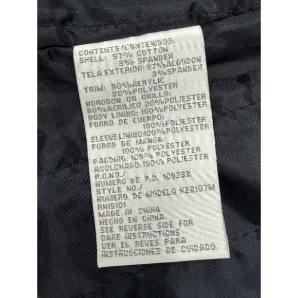 Women’s Mudd Jeans Y2K L Denim Long Sleeve Button Jacket Coat With Faux Fur - Picture 7 of 14